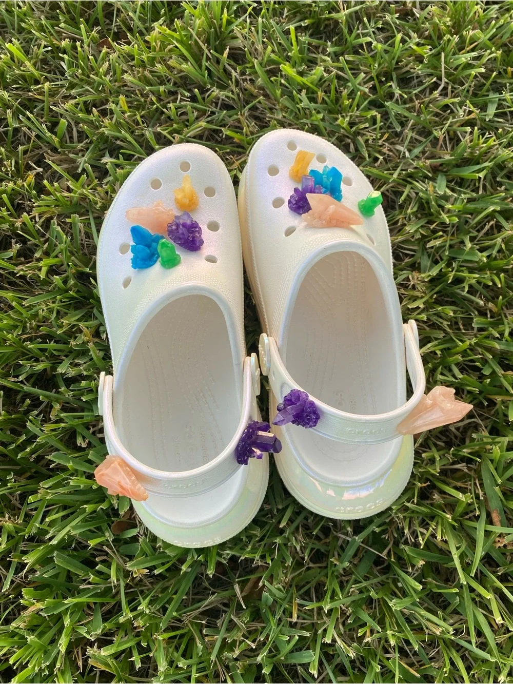 Crocs Classic Mega Crush Clog Lil Nas X Iridescent M10 W12